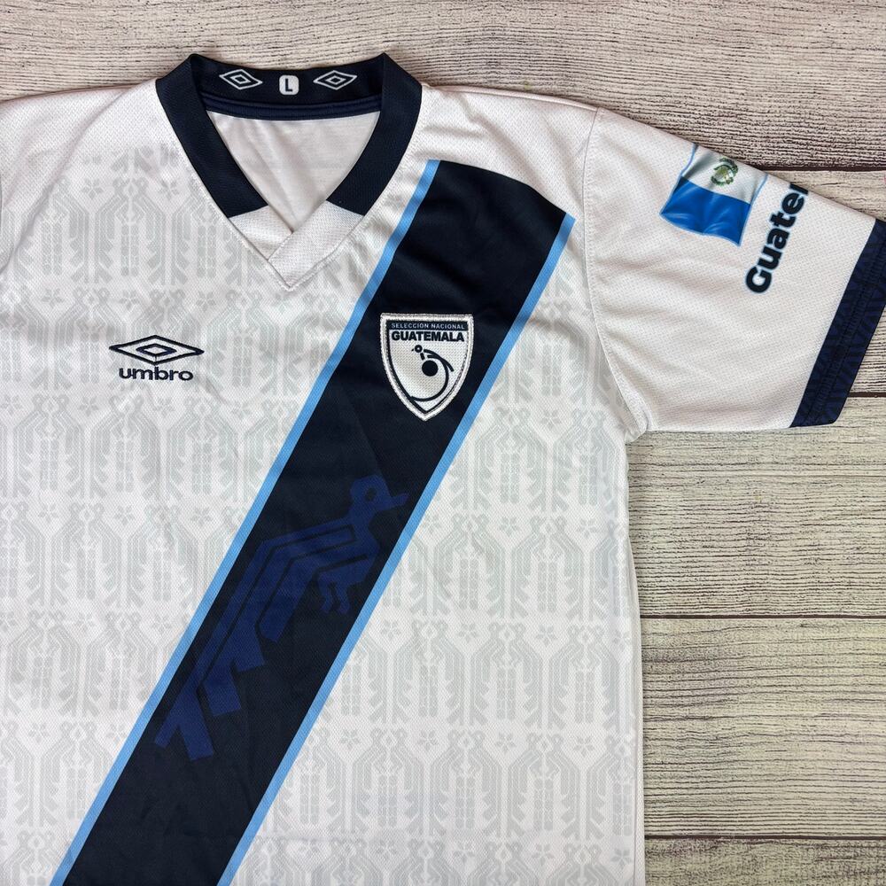 Umbro Guatemala National Team White / Home Soccer Jersey